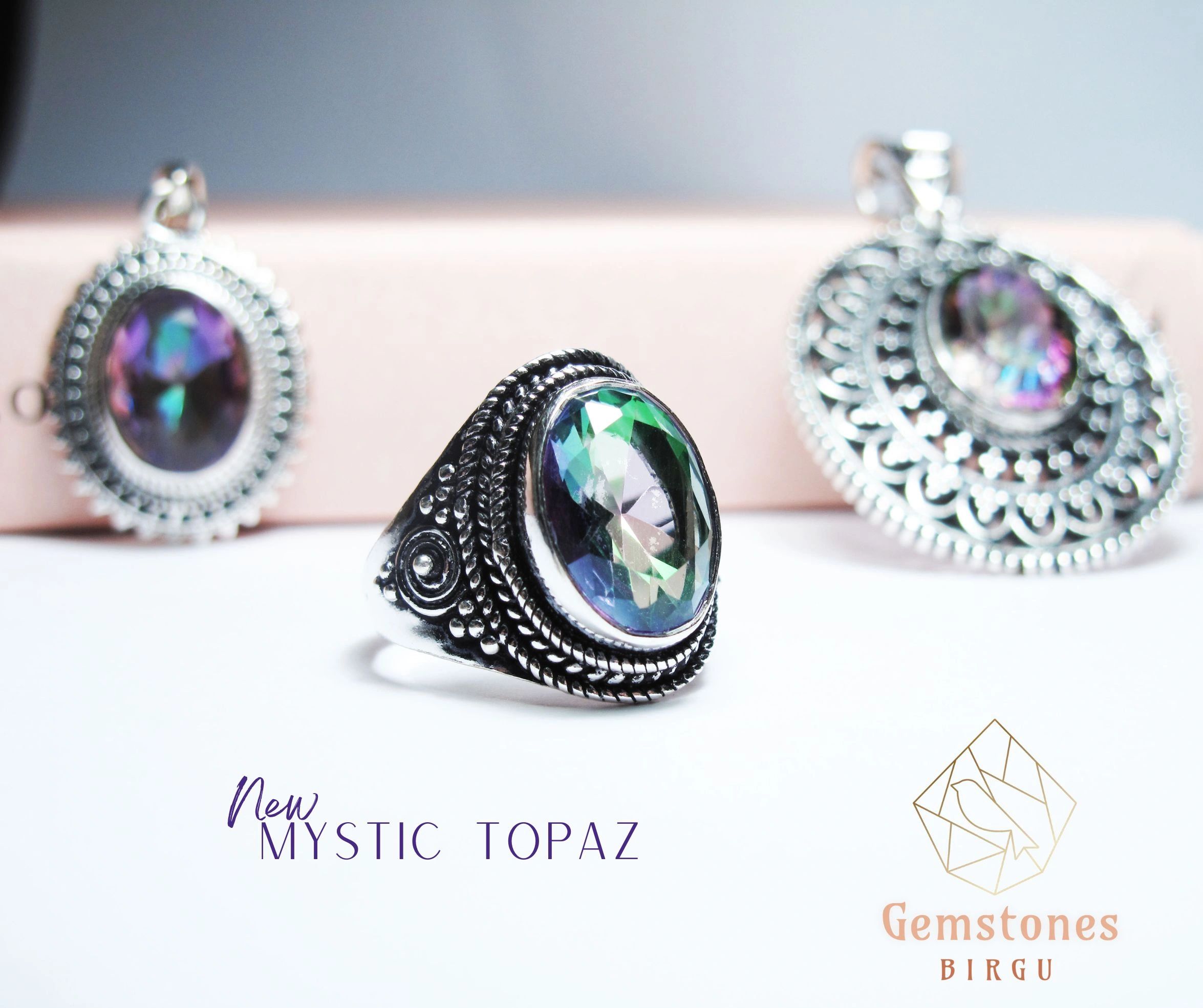 Mystic topaz jewelry deals